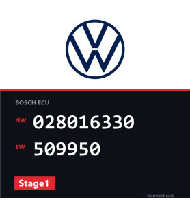 VW Touareg 028016330 509950 Stage1 tuning file