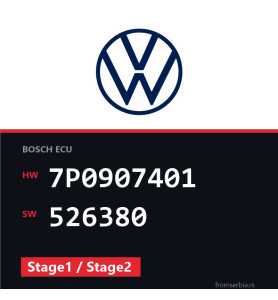 VW Touareg 7P0907401 526380 Stage1 / Stage2 tuning file