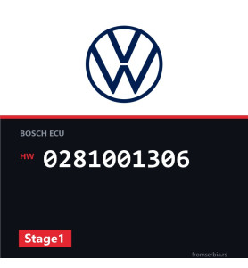 VW T4 0281001306 Stage1 tuning file