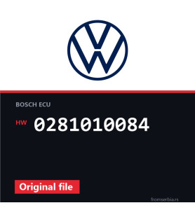 VW Transporter 0281010084 original ECU file