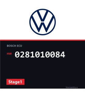 VW Transporter 0281010084 Stage1 tuning file