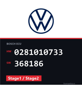 VW T5 0281010733 368186 Stage1 / Stage2 tuning file