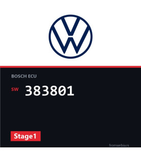 VW Transporter 383801 Stage1 tuning file