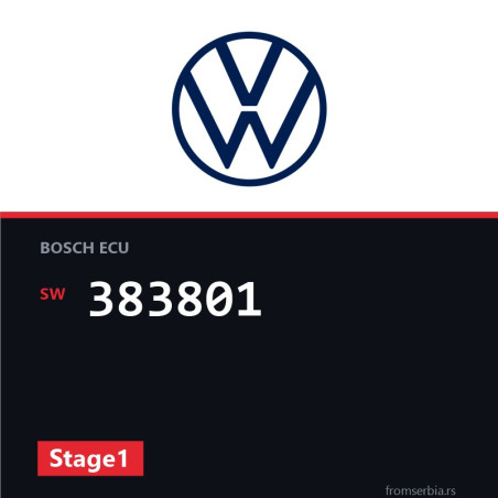 VW Transporter 383801 Stage1 tuning file