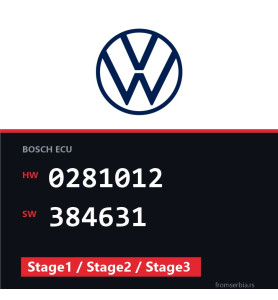 VW T5 0281012 384631 Stage1 / Stage2 / Stage3 tuning file