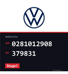 VW T5 0281012908 379831 Stage1 tuning file