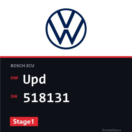 VW Transporter Upd 518131 Stage1 tuning file