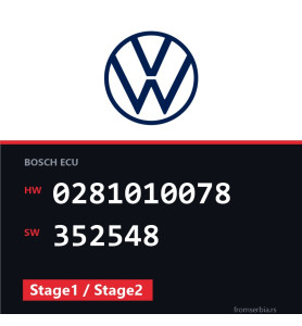 VW T4 0281010078 352548 Stage1 / Stage2 tuning file