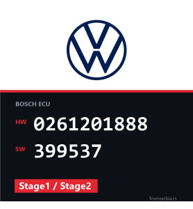 VW Vento 0261201888 399537 Stage1 / Stage2 tuning file
