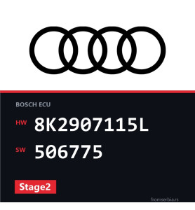 Audi A4 8K2907115L 506775 Stage2 tuning file