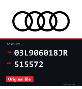 Audi A4 03L906018JR 515572 original ECU file