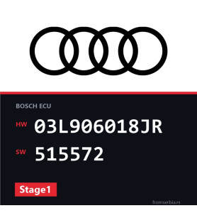 Audi A4 03L906018JR 515572 Stage1 tuning file
